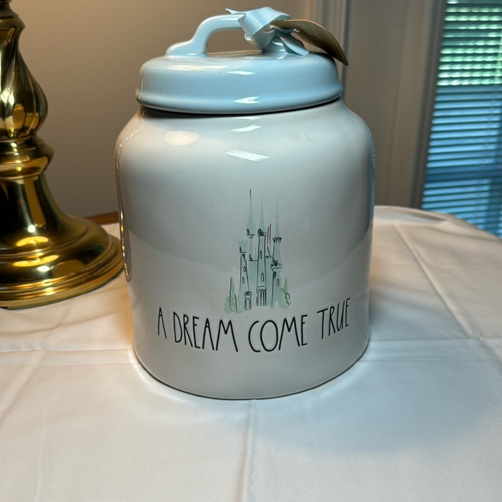 Rae Dunn large Disney princess cookie jar